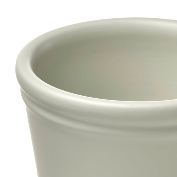 KÖRSBÄRSBJÖRK - KÖRSBÄRSBJÖRK Plant pot, light grey-beige, 6 cm