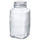 KÖSSEBÄR jar with lid, clear glass, 3 l