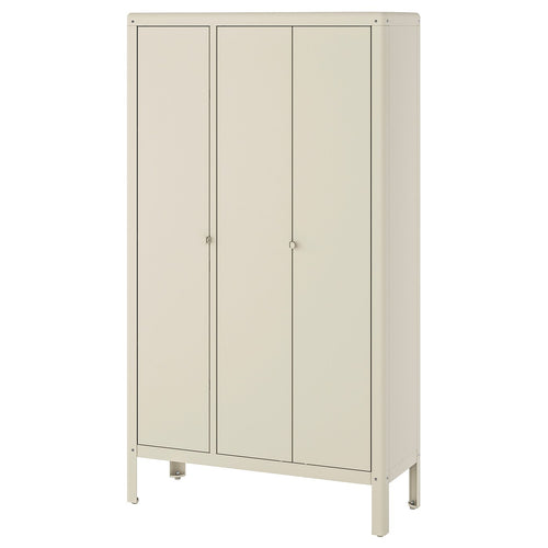 KOLBJÖRN cabinet, beige outdoor/indoor, 90x161 cm