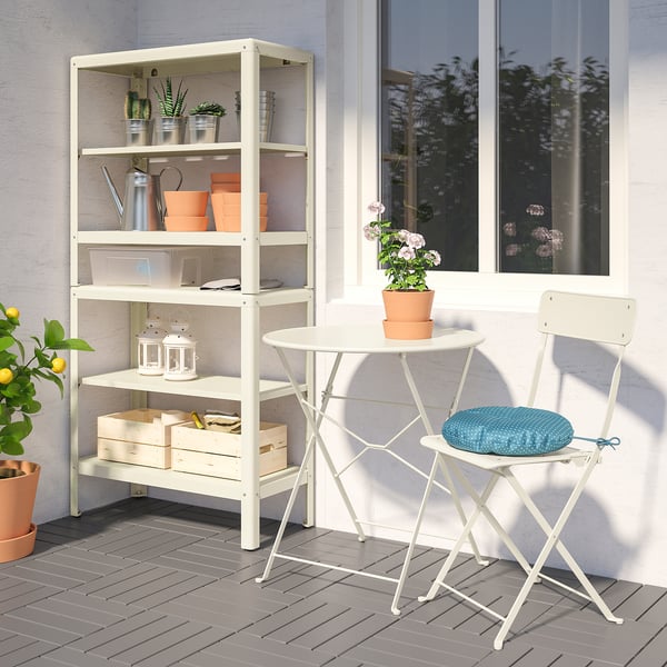 KOLBJÖRN shelving unit in/outdoor, 80x35x162 cm