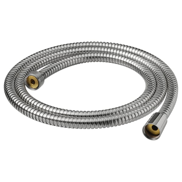 KOLSJÖN shower hose, chrome-plated