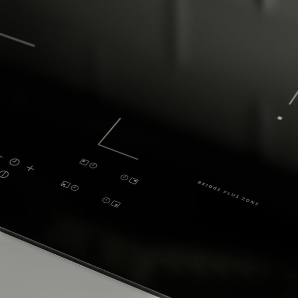 KOLSTAN induction hob, IKEA 500 black, 58 cm
