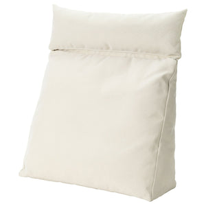 KOMPISHÄNG back cushion, beige, 68x60 cm