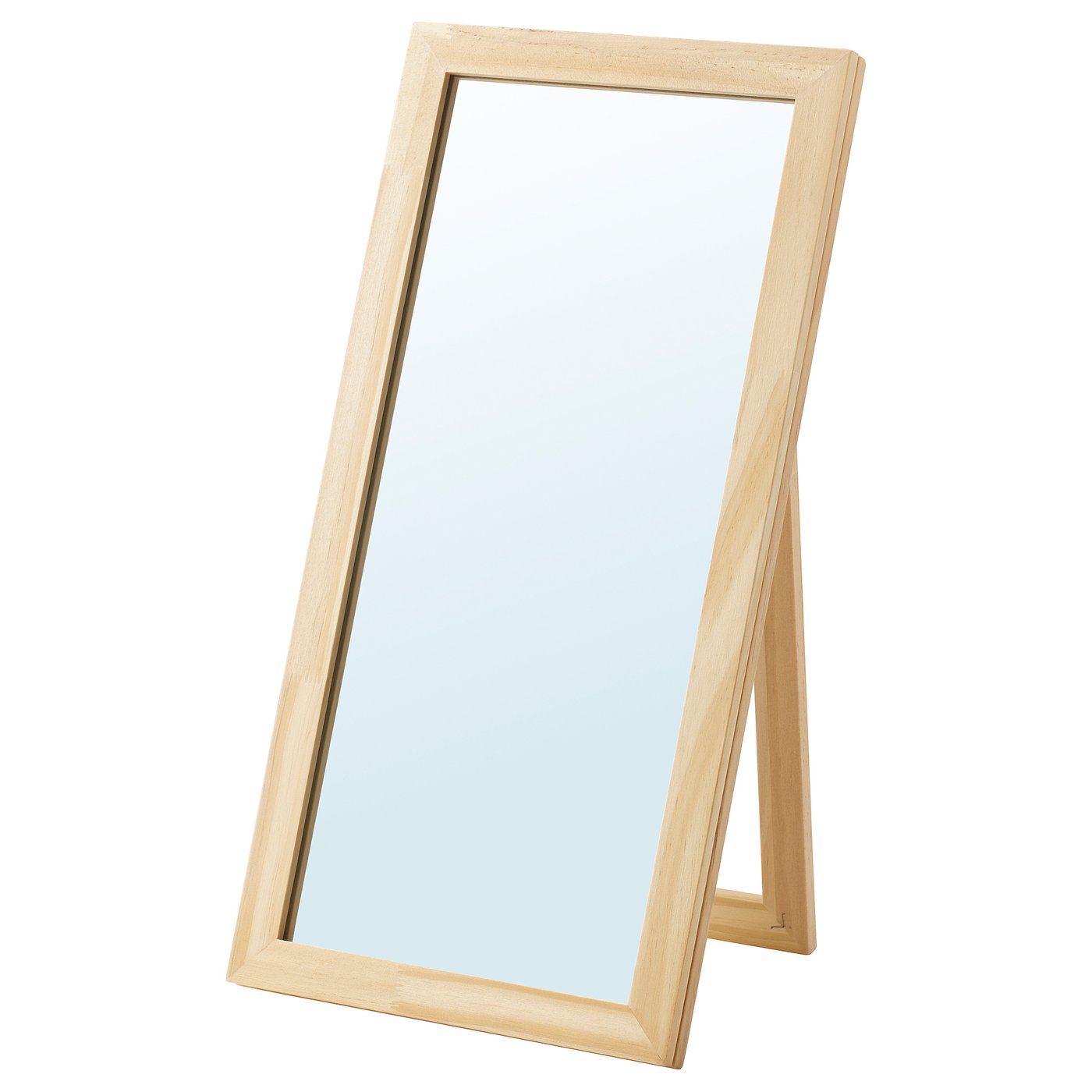 KOMPISHÄNG mirror, pine, 20x40 cm