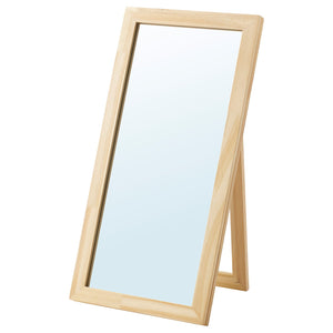 KOMPISHÄNG mirror, pine, 20x40 cm