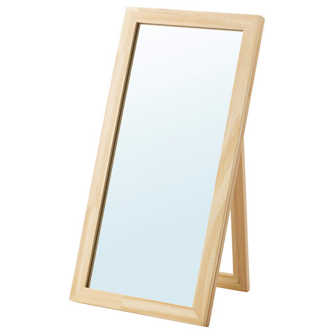 KOMPISHÄNG mirror, pine, 20x40 cm