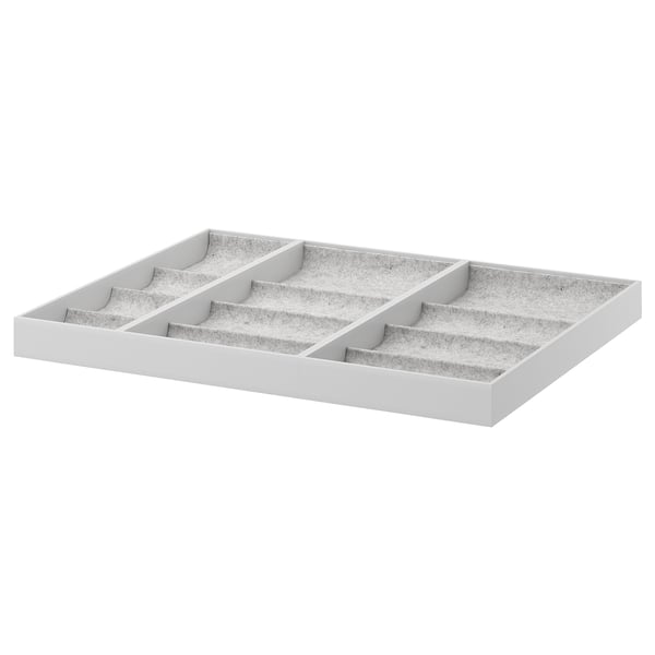 KOMPLEMENT insert for pull-out tray, light grey, 75x58 cm