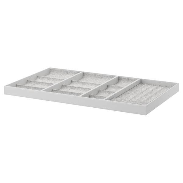 KOMPLEMENT - KOMPLEMENT Insert for pull-out tray, light grey, 100x58 cm
