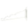 KOMPLEMENT valet hanger, white, 20x8 cm