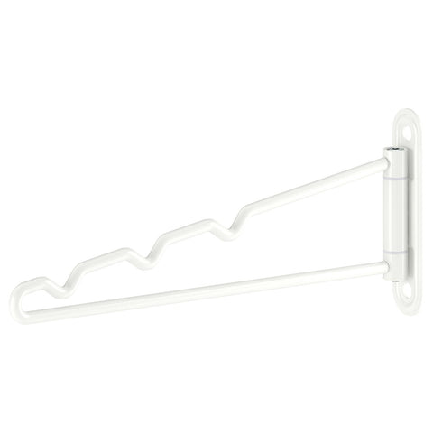 KOMPLEMENT valet hanger, white, 20x8 cm