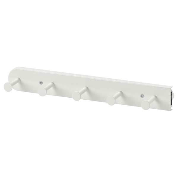 KOMPLEMENT pull-out multi-use hanger, white, 35 cm