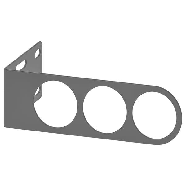 KOMPLEMENT valet hanger, dark grey, 17x5 cm