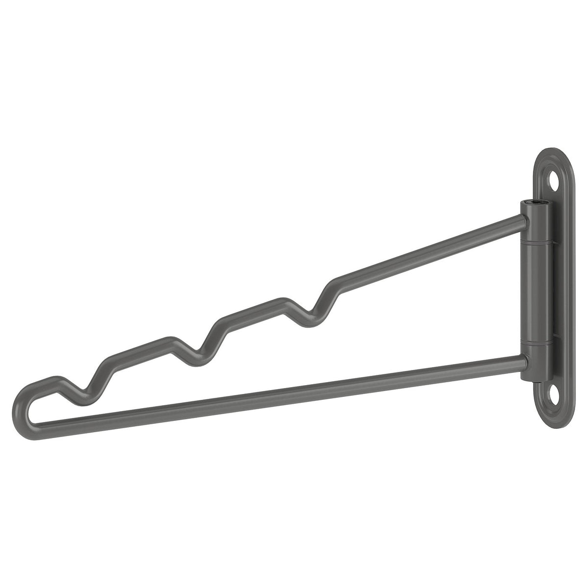 KOMPLEMENT valet hanger, dark grey, 20x8 cm