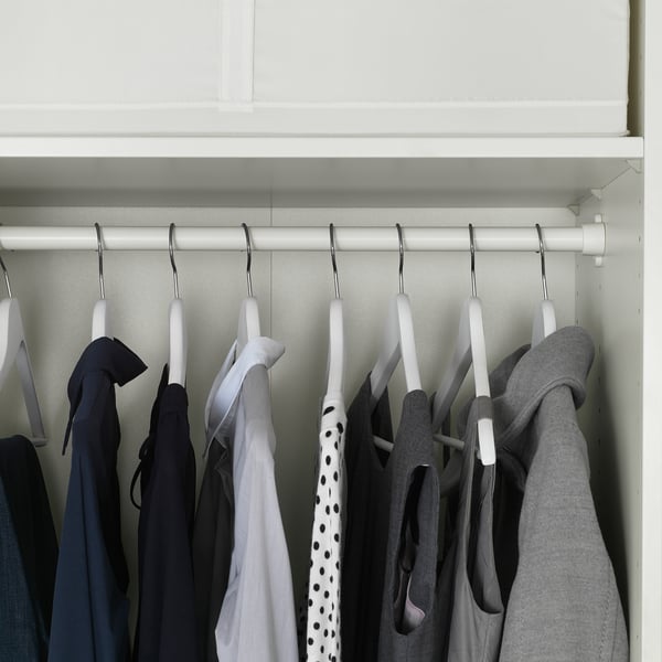 KOMPLEMENT clothes rail, white, 100 cm