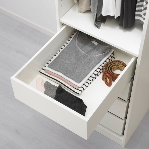 KOMPLEMENT drawer, white, 50x58 cm