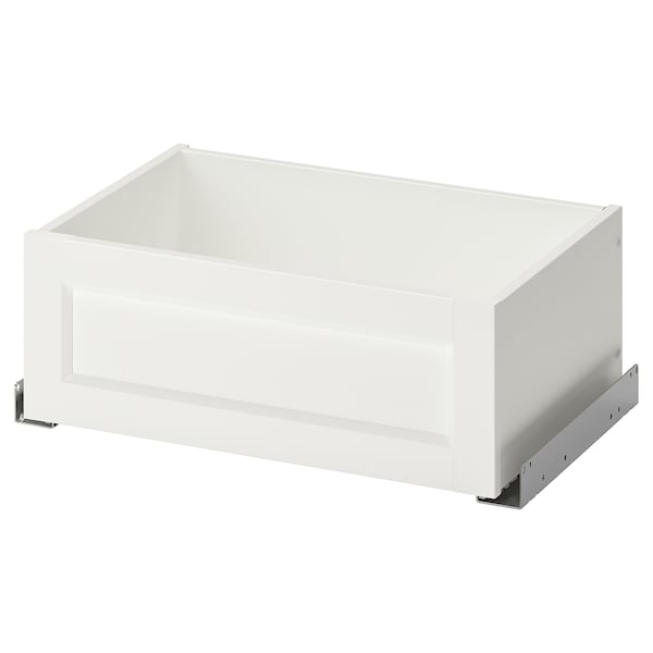 KOMPLEMENT - Drawer with framed front, white, 50x35 cm