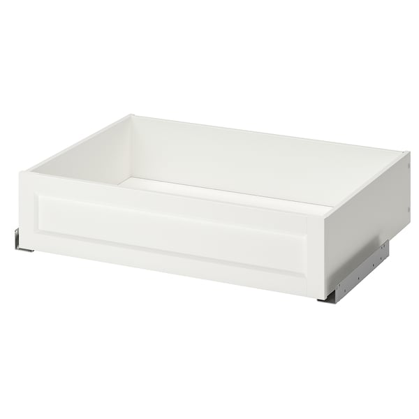 KOMPLEMENT drawer with framed front, white, 75x58 cm
