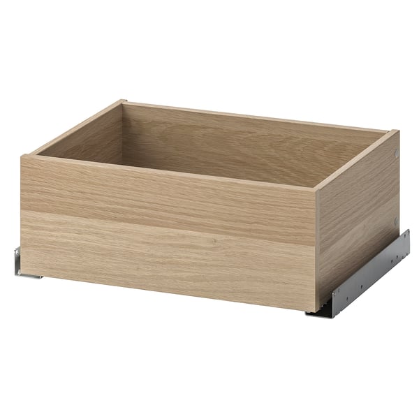 KOMPLEMENT drawer, white stained oak effect, 50x35 cm