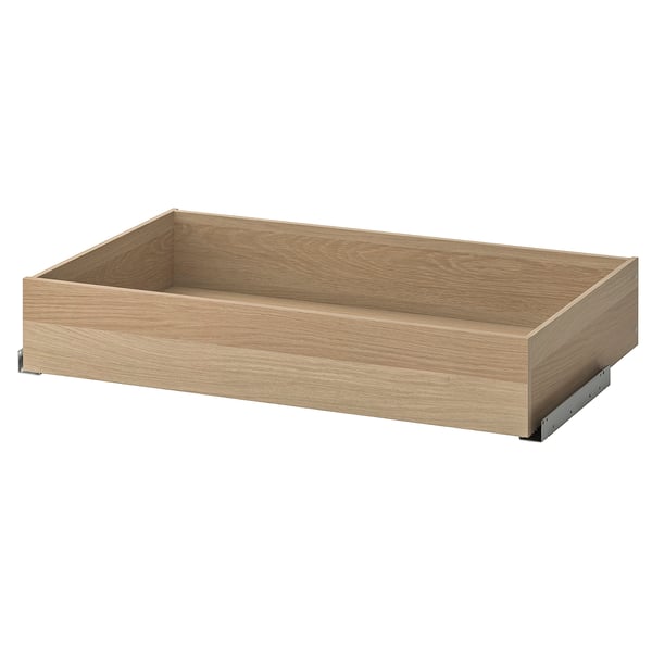 KOMPLEMENT - KOMPLEMENT Drawer, white stained oak effect, 100x58 cm