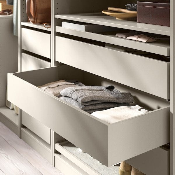 Ikea KOMPLEMENT - Drawer, grey-beige, 100x58 cm