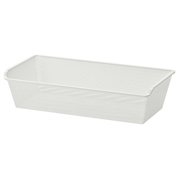 KOMPLEMENT - KOMPLEMENT Mesh basket, white, 75x35 cm