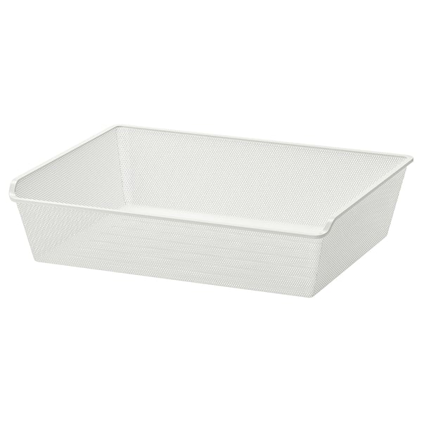 KOMPLEMENT mesh basket, white, 75x58 cm
