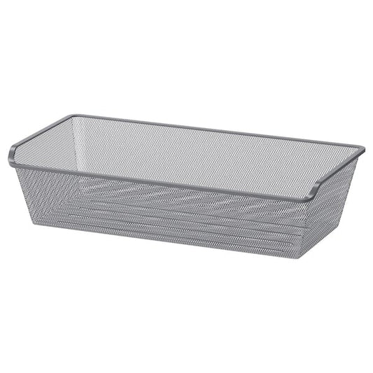 Ikea KOMPLEMENT - Mesh basket, dark gray, 75x35 cm