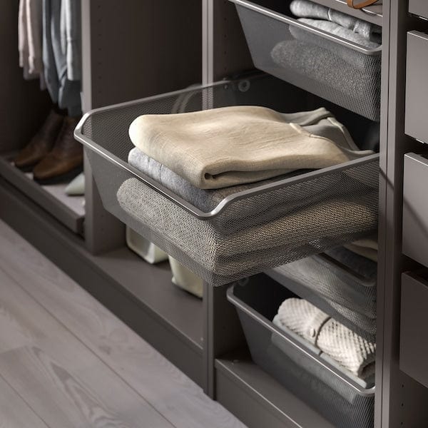 Ikea KOMPLEMENT - Mesh basket, dark grey, 50x58 cm