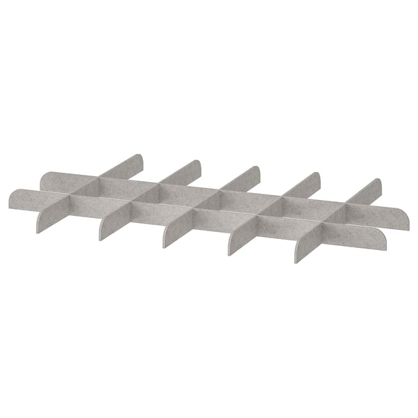 KOMPLEMENT divider for pull-out tray, light grey, 100x58 cm