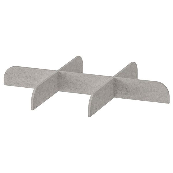 KOMPLEMENT - KOMPLEMENT Divider for pull-out tray, light grey, 50x35 cm