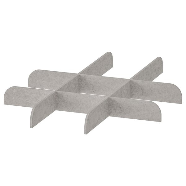 KOMPLEMENT divider for pull-out tray, light grey, 50x58 cm