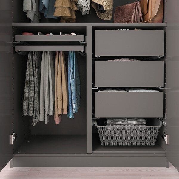 Ikea KOMPLEMENT - Divider for frames, dark grey, 100x58 cm