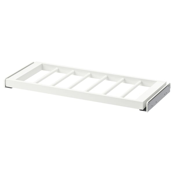 KOMPLEMENT - KOMPLEMENT Pull-out trouser hanger, white, 75x35 cm