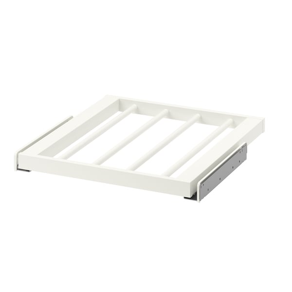 KOMPLEMENT pull-out trouser hanger, white, 50x58 cm