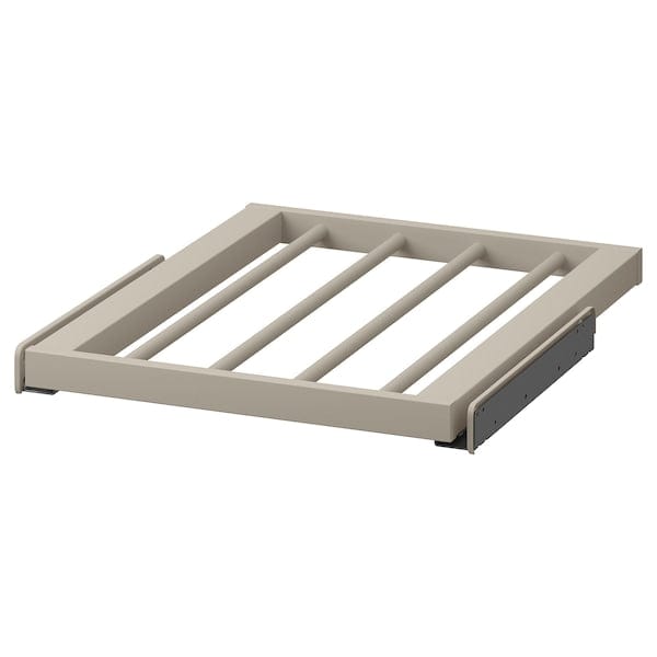 Ikea KOMPLEMENT - Pull-out trouser hanger, grey-beige, 50x58 cm