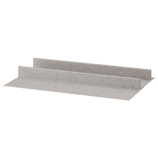 KOMPLEMENT - KOMPLEMENT Shoe insert for pull-out tray, light grey, 100x58 cm