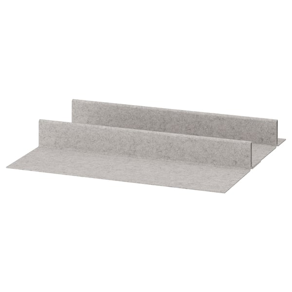 KOMPLEMENT shoe insert for pull-out tray, light grey, 75x58 cm