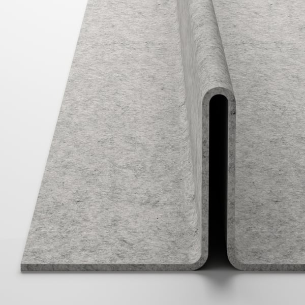KOMPLEMENT shoe insert for pull-out tray, light grey, 75x35 cm