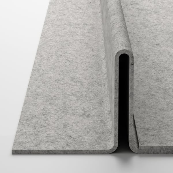 KOMPLEMENT - KOMPLEMENT Shoe insert for pull-out tray, light grey, 100x58 cm