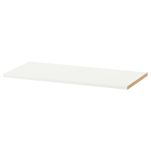 KOMPLEMENT shelf, white, 75x35 cm