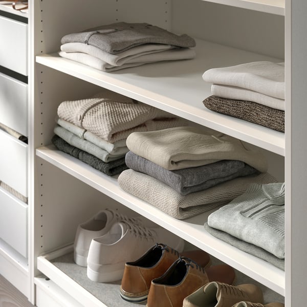 KOMPLEMENT - KOMPLEMENT Shelf, white, 100x58 cm