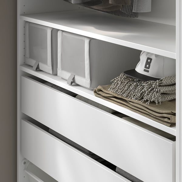 KOMPLEMENT shelf, white, 100x35 cm