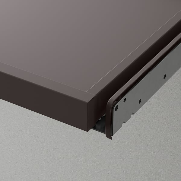 KOMPLEMENT pull-out tray, dark grey, 75x35 cm