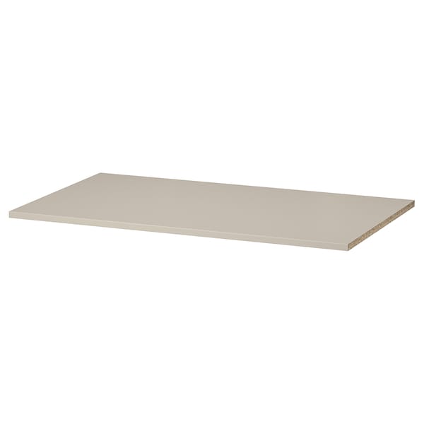 Ikea KOMPLEMENT - Shelf, grey-beige, 100x58 cm