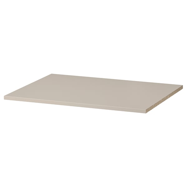 Ikea KOMPLEMENT - Shelf, grey-beige, 75x58 cm