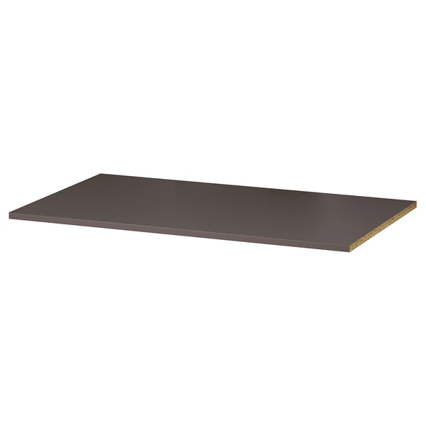 KOMPLEMENT shelf, dark grey, 100x58 cm