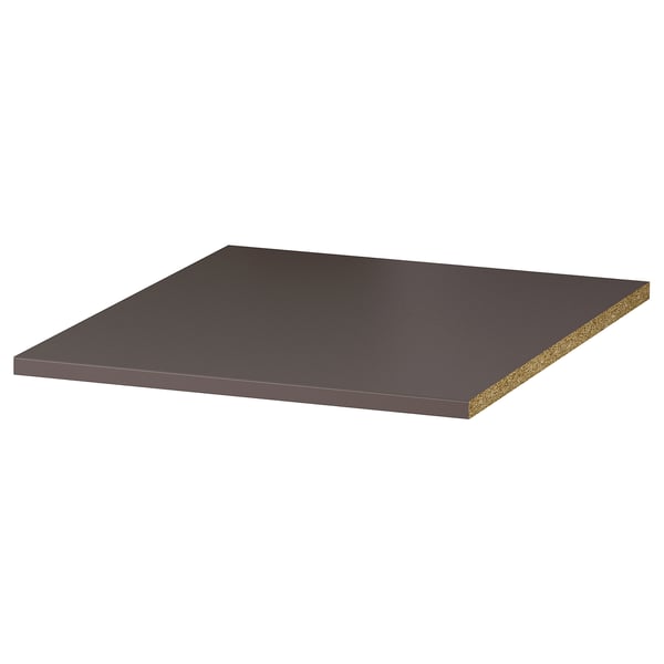 KOMPLEMENT shelf, dark grey, 50x58 cm
