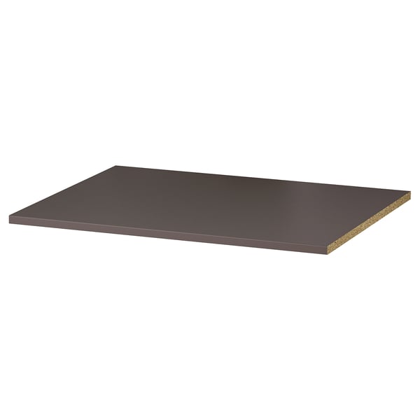 KOMPLEMENT shelf, dark grey, 75x58 cm