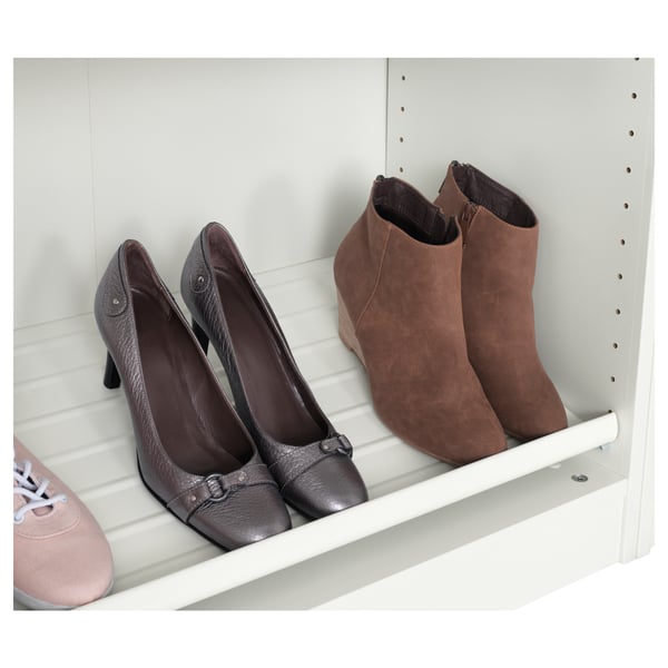 KOMPLEMENT shoe shelf, white, 75x35 cm