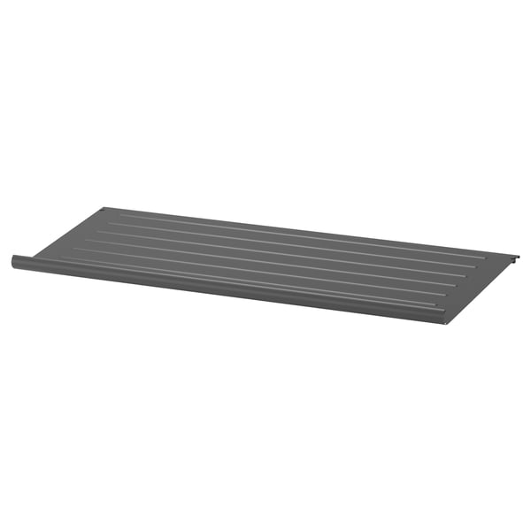 KOMPLEMENT shoe shelf, dark grey, 100x35 cm